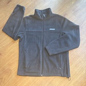 Columbia Black Full-Zip Fleece Jacket